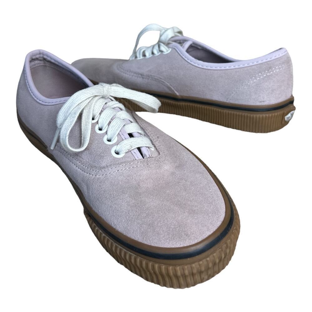 Vans Tan Blush Suede Lace Up Sneaker Women's Size 8.5 Men's 7